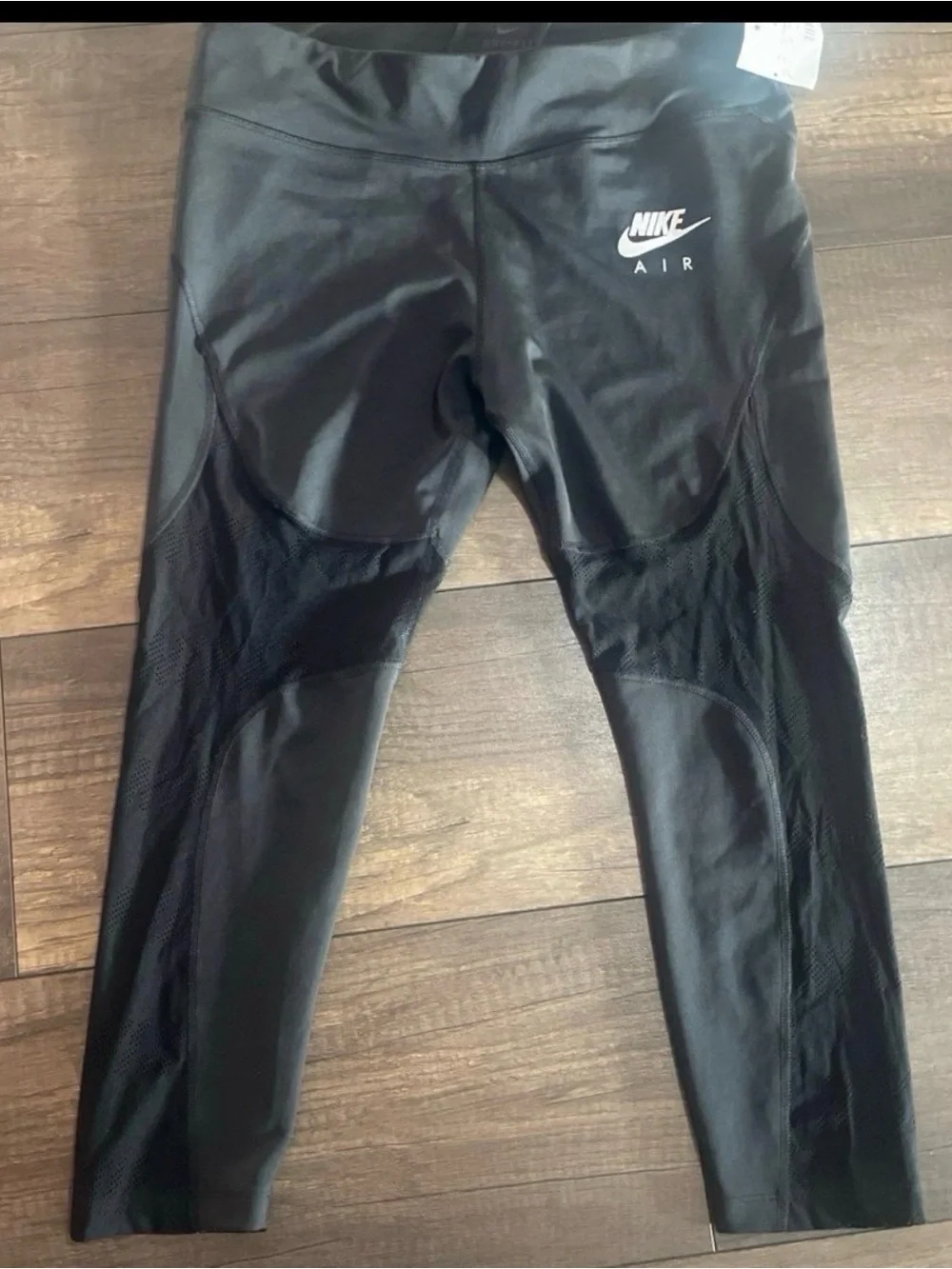 Nike Women's XL Dusty Rose Hoodie with Black Capri Leggings New with tags